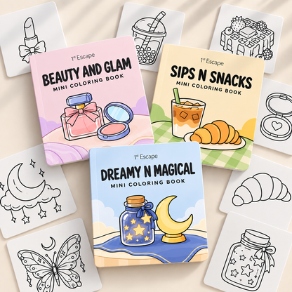 The Complete Collection | All 3 Mini Coloring Book
